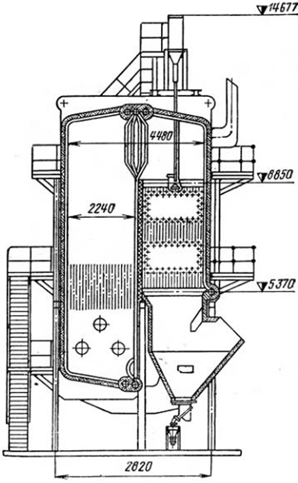 Котел ТВМГ-30