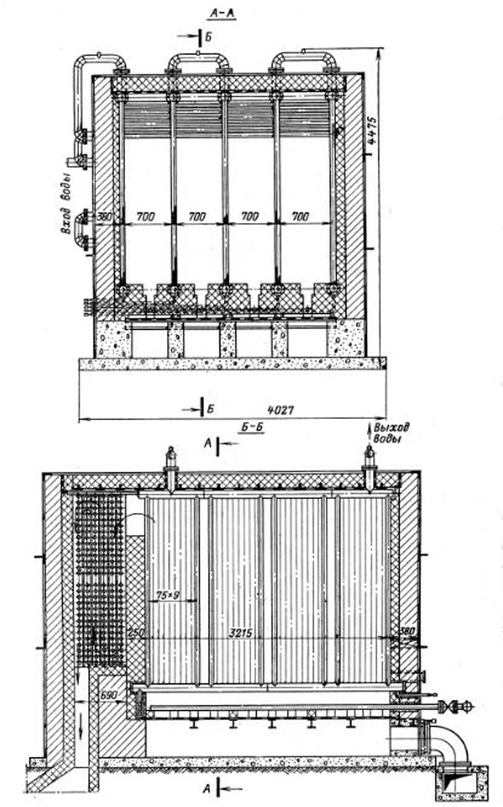 Стальной водогрейный котел ТВГ