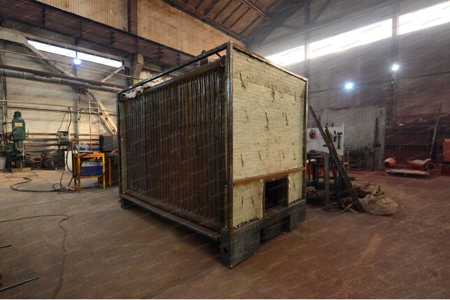 Угольный котел 1.16 МВт - изготовление