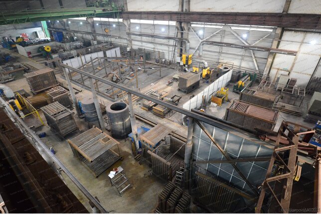 Дизельный котел 800 кВт производство