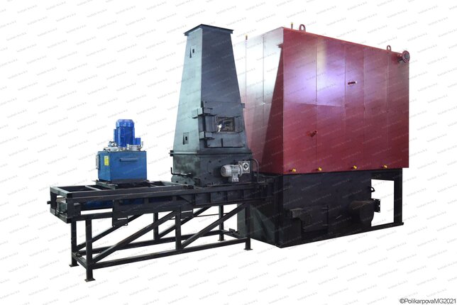 Котел 1.0 МВт на опилках автоматический