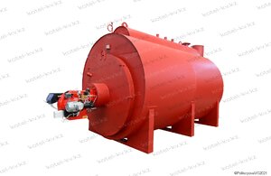 Котел паровой 0.7 тонны 170 С на мазуте и отработанном масле